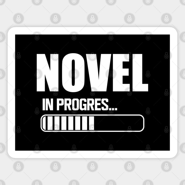 Novel in progress w Magnet by KC Happy Shop